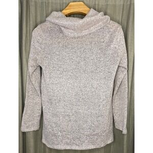 DKNY Women's Cowl Neck Sweater Marled Knit Casual Cozy Size M‎